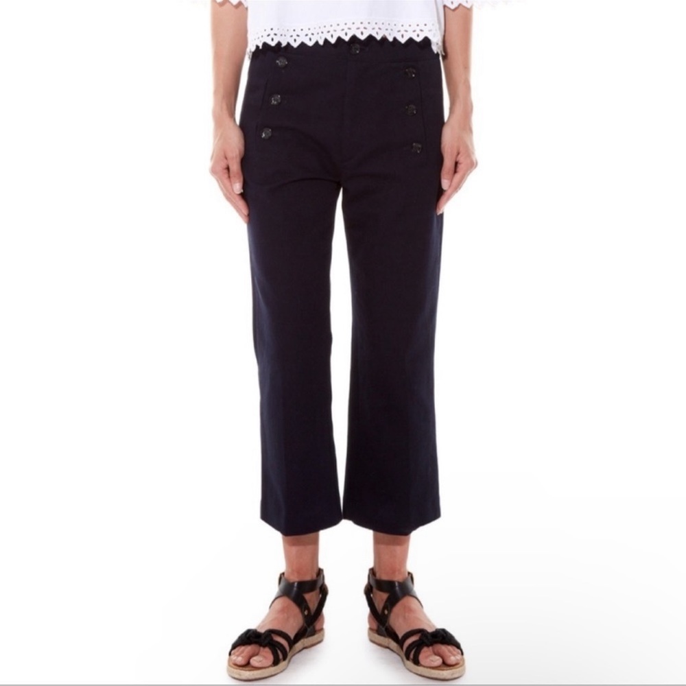 ISABEL MARANT Etoile MACEY SAILOR CROPPED PANTS
Size 42